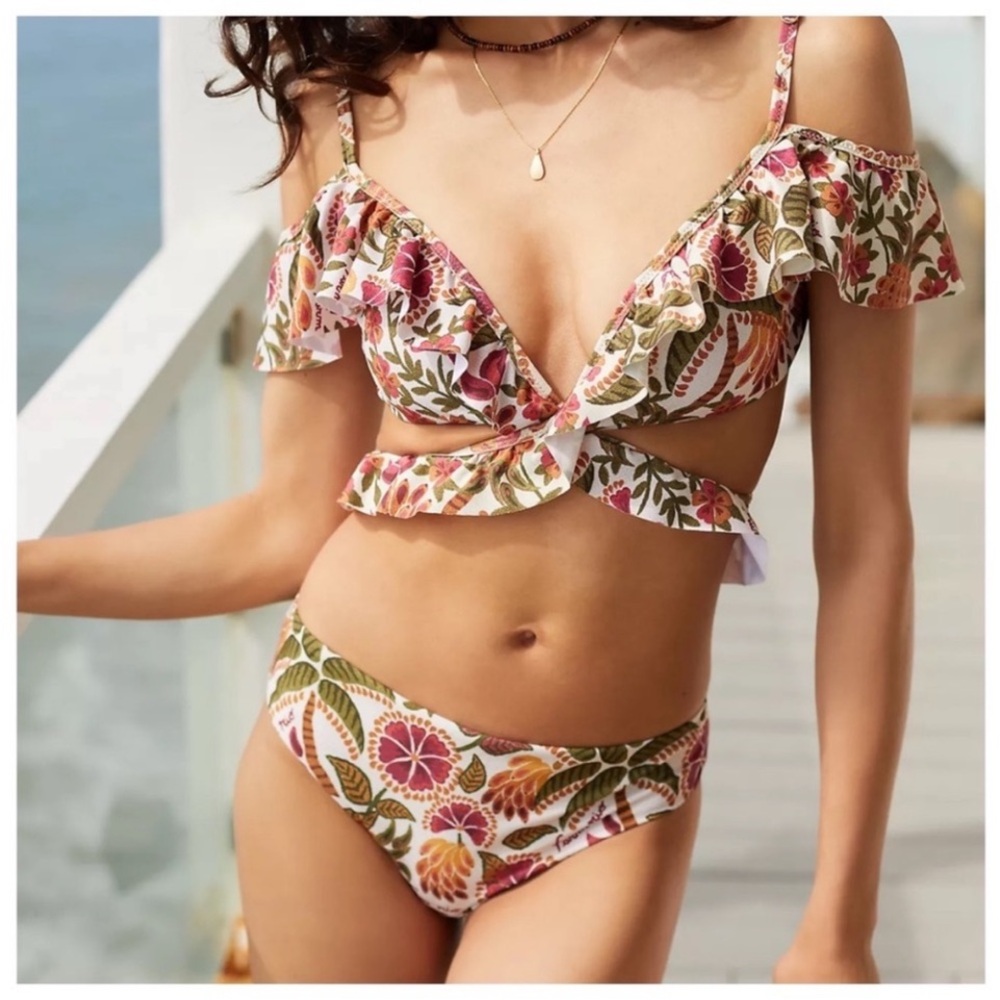 Floral Ruffle Bikini Set from Farm Rio